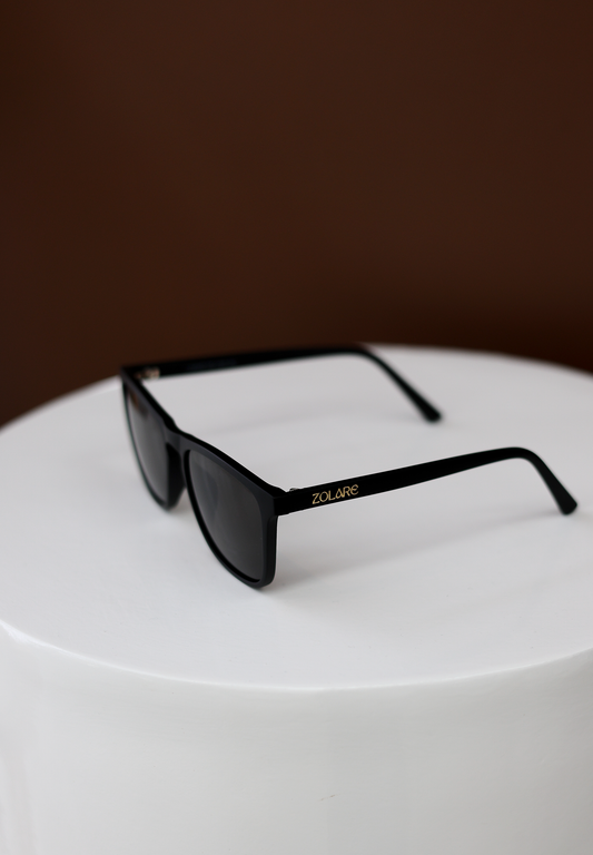 The Arden in Matte Black by Zolare - matte black frame with S12 grey lens